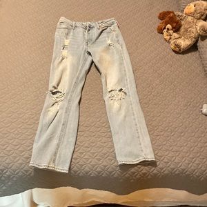 Light washed jeans basically new (used once)